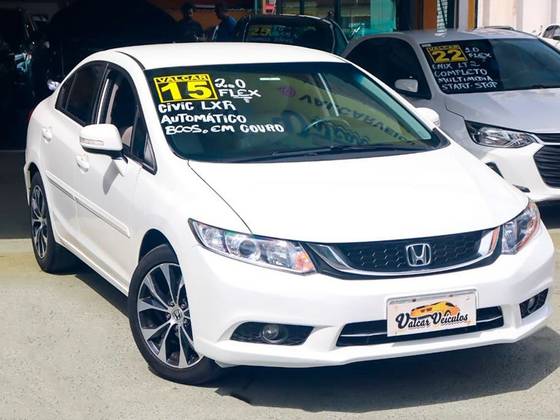HONDA CIVIC 2.0 LXR 16V FLEX 4P AUTOMÁTICO